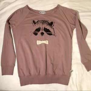 Selfesteem plum girl sweater